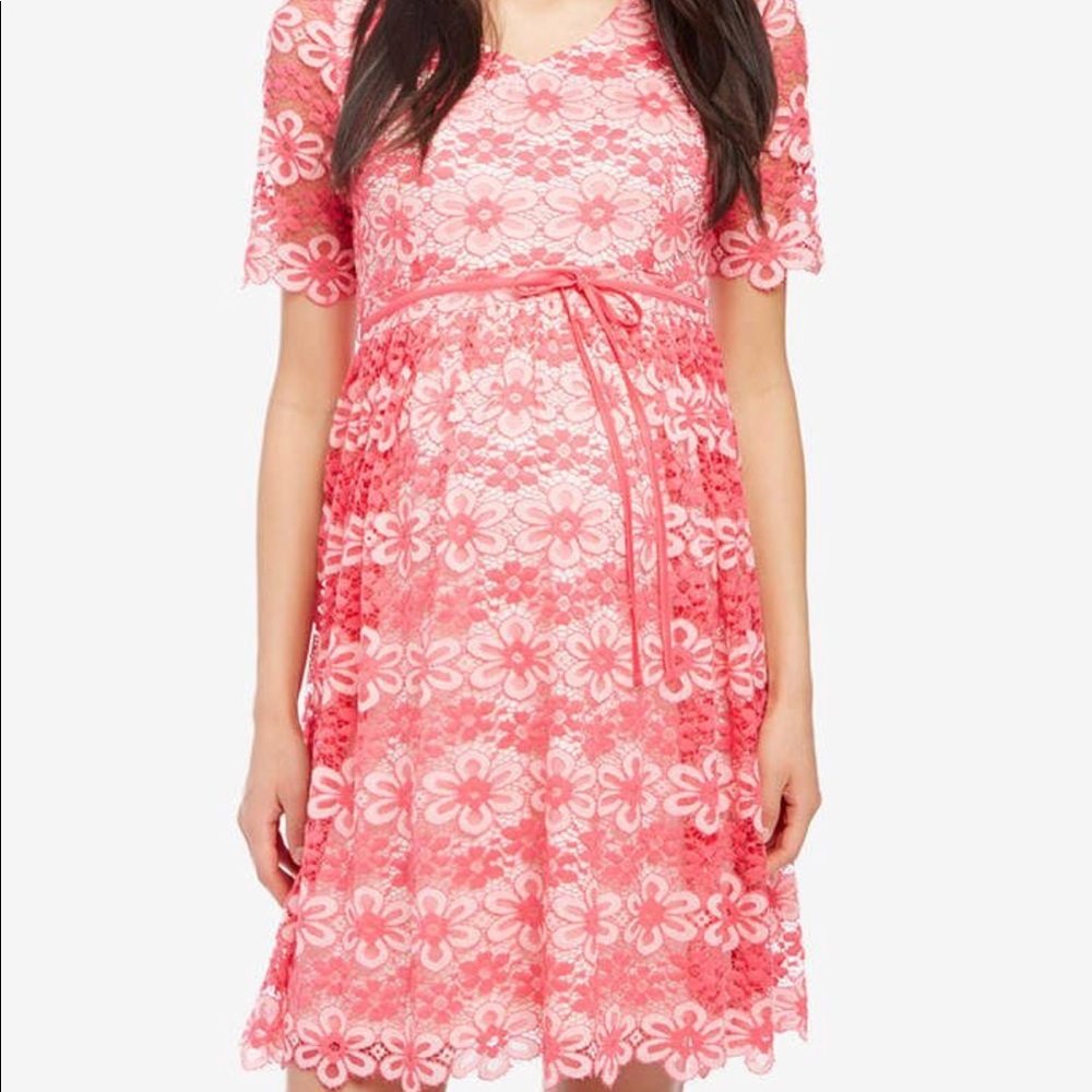 Motherhood Maternity Pink Dress size Small